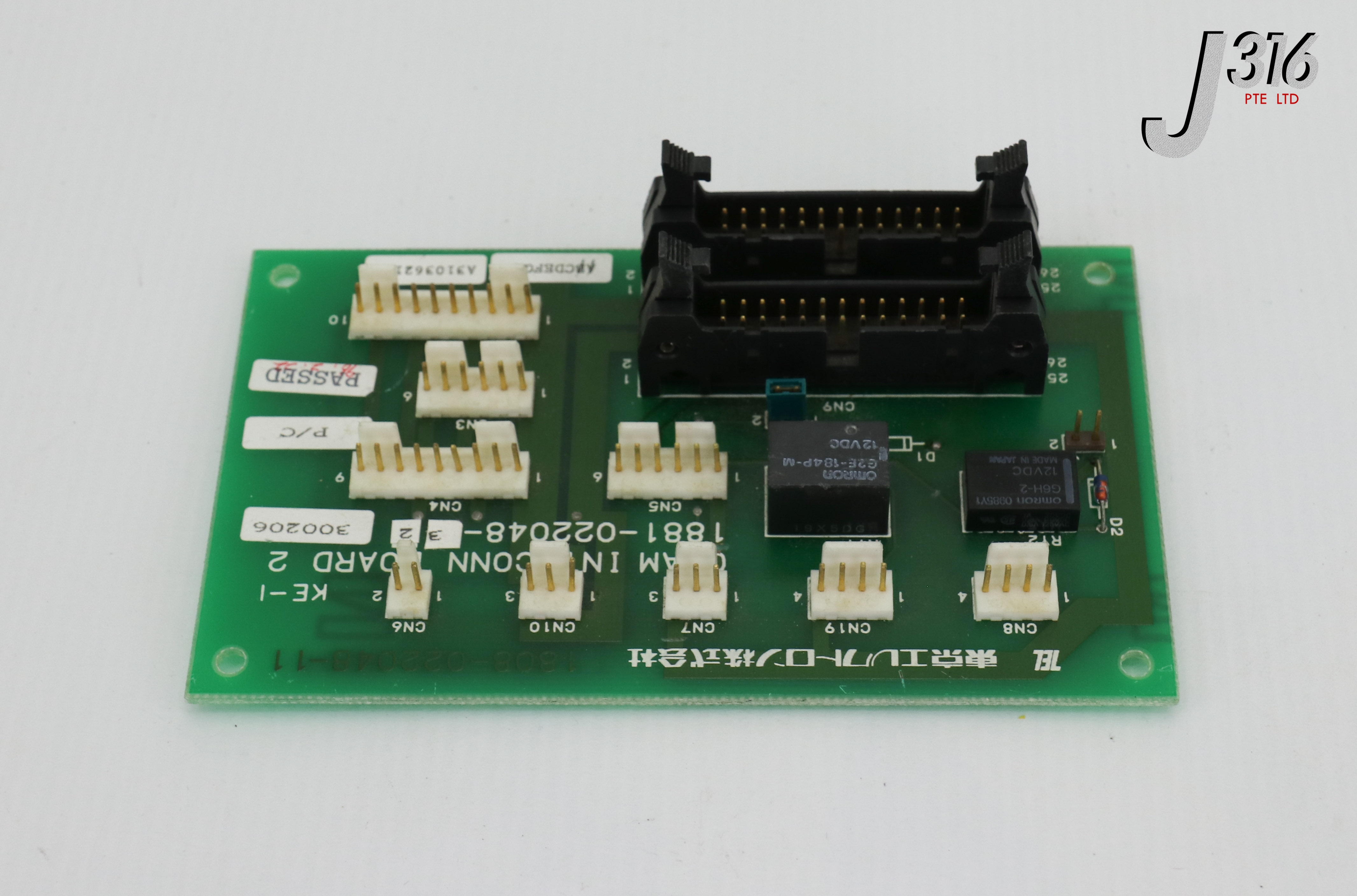 22710 TEL PCB CHAM INT-CONN BD 2 KE-1 1808-022048-11 1881-022048